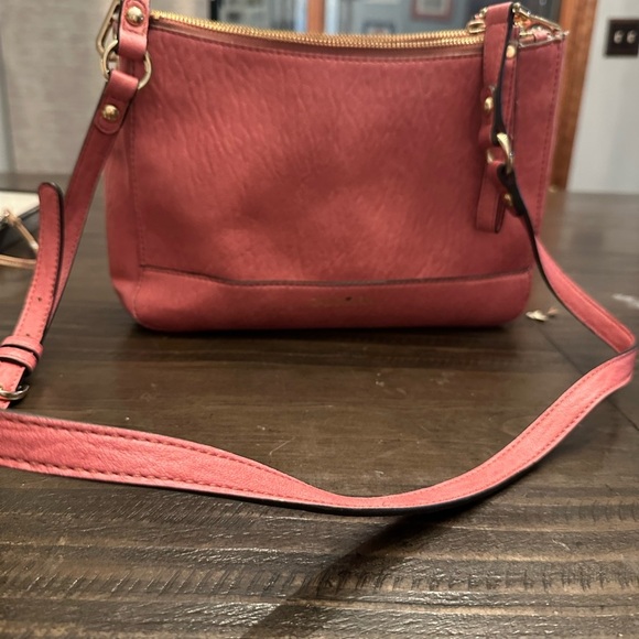 Elegant Pink Shoulder Bag by Calvin Klein - Picture 1 of 6